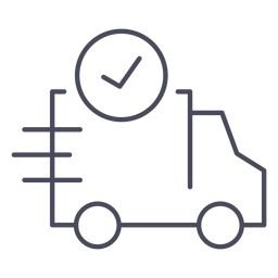 Confirmed delivery icon